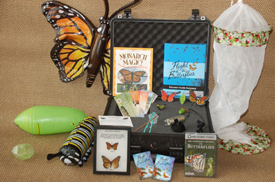 Monarch Butterfly Traveling Trunk